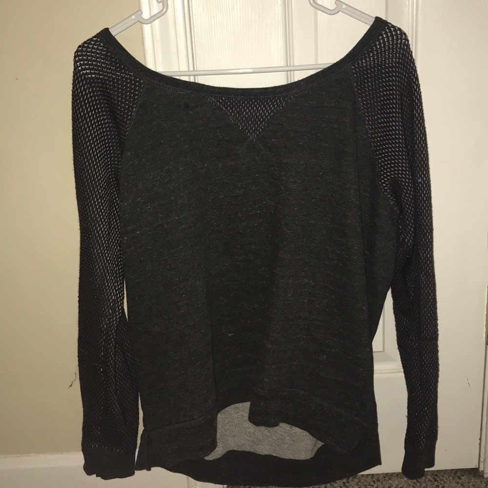 Gray sweater
